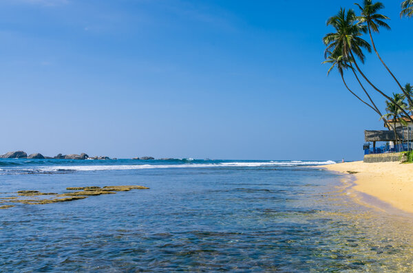 Sri Lanka beaches. Hikkaduwa