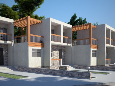 Modern kent evleri