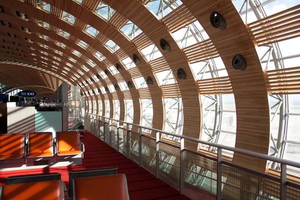 Aeropuerto París Charles de Gaulle Imágenes de stock libres de derechos