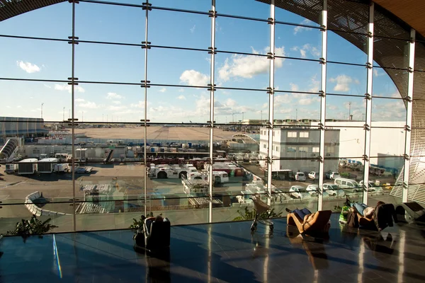 Aeropuerto París Charles de Gaulle Fotos de stock libres de derechos