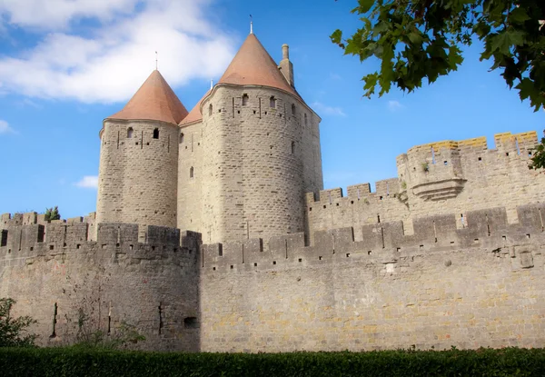 Zamek Carcassonne — Zdjęcie stockowe
