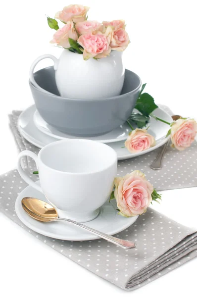 Louça de mesa para chá — Fotografia de Stock