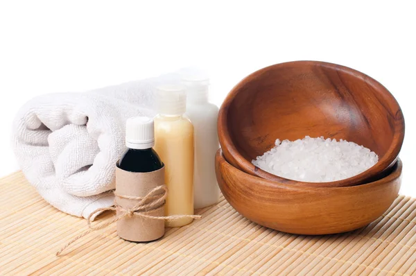 Productos para spa, cuidado corporal e higiene — Foto de Stock
