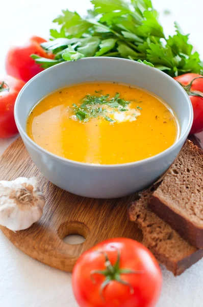 Zuppa di verdure dietetiche — Foto Stock