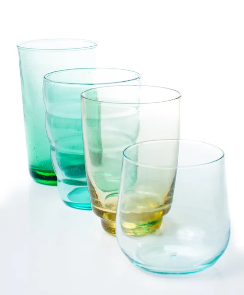 Flerfärgad vintage glas — Stockfoto