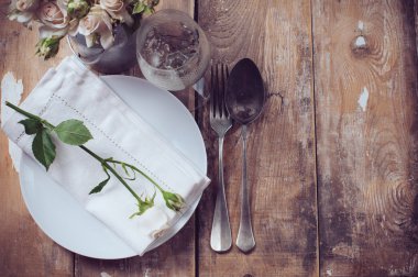 Güllü Vintage Tablo ayarı