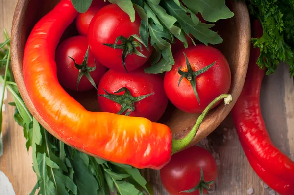 Bright summer vegetables — Stock Photo, Image