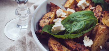 rustik yemek yakın çekim