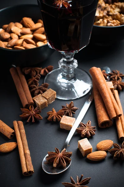 Baharat için mulled şarap — Stok fotoğraf