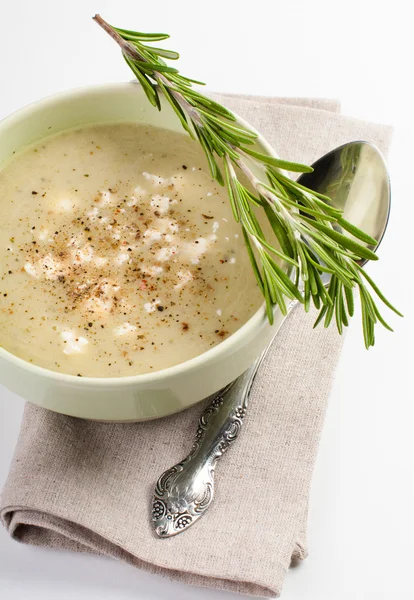 Zupa z kremu brokułowego — Zdjęcie stockowe
