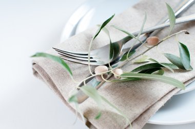 Tablo ayarı şube ve çilek ile