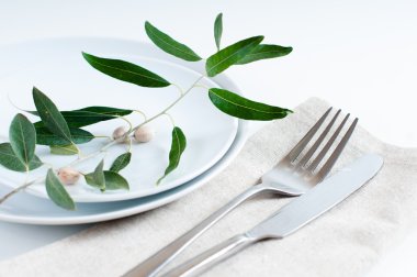 Tablo ayarı şube ve çilek ile