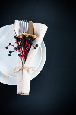 Tablo ayarı yabani üzüm ile