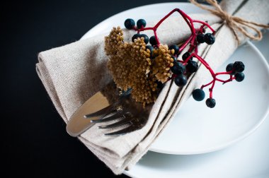 Tablo ayarı yabani üzüm ile