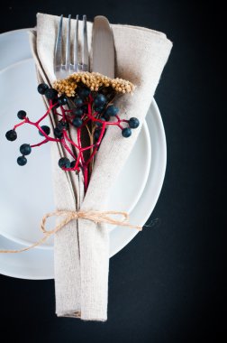 Tablo ayarı yabani üzüm ile