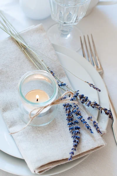 Provence style table setting — Stock Photo, Image