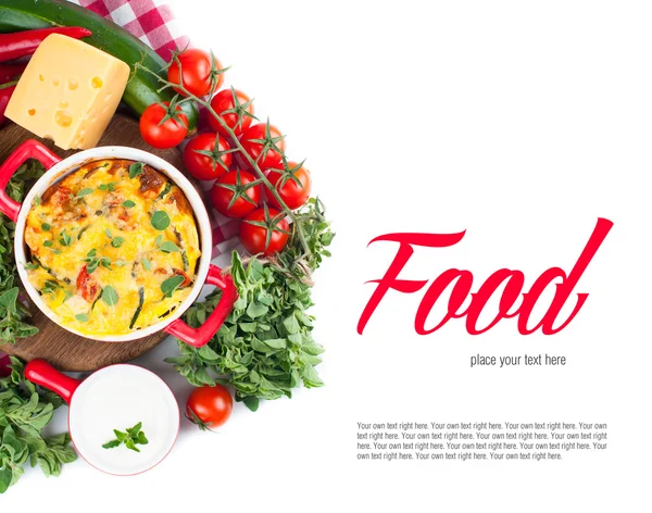 Potraviny pozadí — Stock fotografie