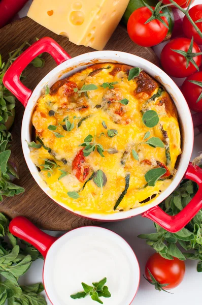 Vegetable casserole — Stock Photo, Image