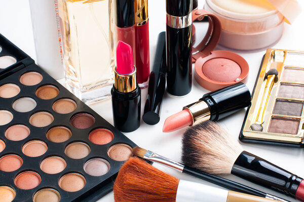 Makeup and cosmetics set