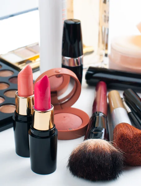 Make-up und Kosmetik Set — Stockfoto