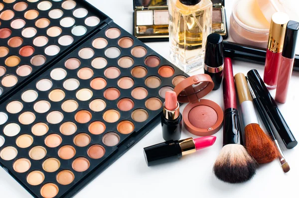 Makeup and cosmetics set — Stock Photo, Image