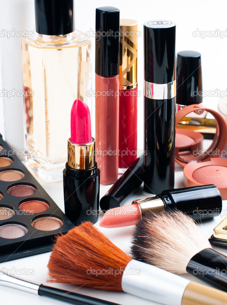 Makeup and cosmetics set