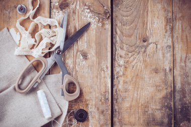 rustik dikiş arka plan