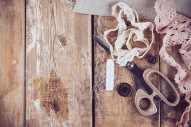 rustik dikiş arka plan