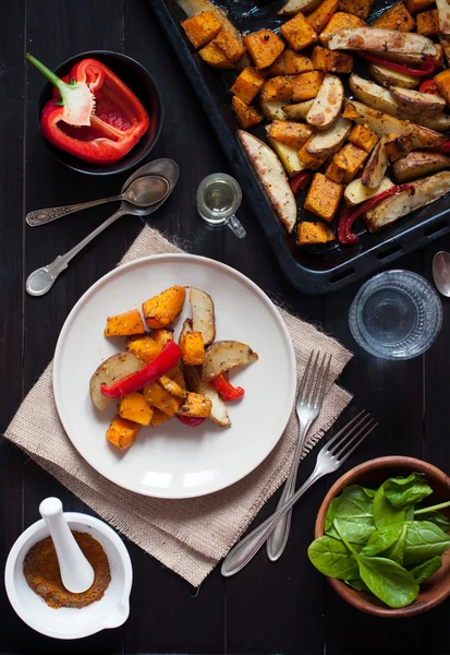 Roasted vegetables — Stock Photo, Image