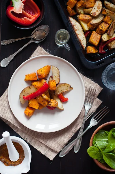 Roasted vegetables — Stock Photo, Image