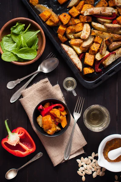 Roasted vegetables — Stock Photo, Image