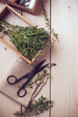 rustik mutfak natürmort