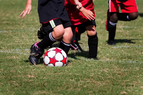 Jogo de futebol para crianças — Fotografia de Stock