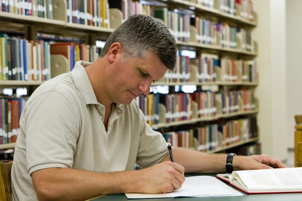 College Student Library — Stock Photo, Image