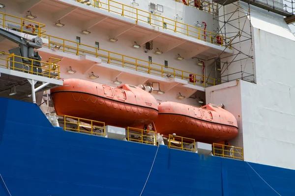 Schiffsrettungsboote — Stockfoto