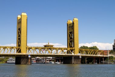 Sacramento Tower Bridge clipart