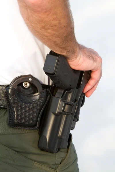 Officers Weapons — Stock Photo, Image