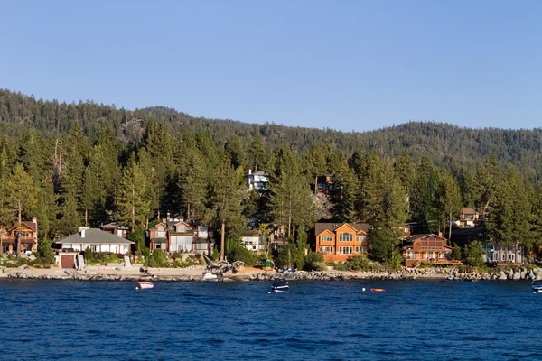 Lake Tahoe Casas frente al mar — Foto de Stock
