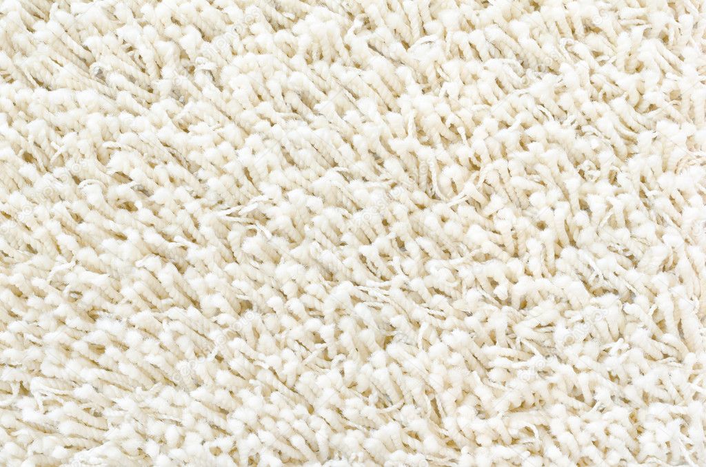 White shaggy carpet — Stock Photo © withGod 18762945