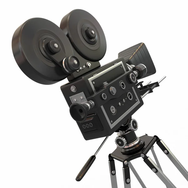 Vintage movie camera. 3d — Stock Photo, Image