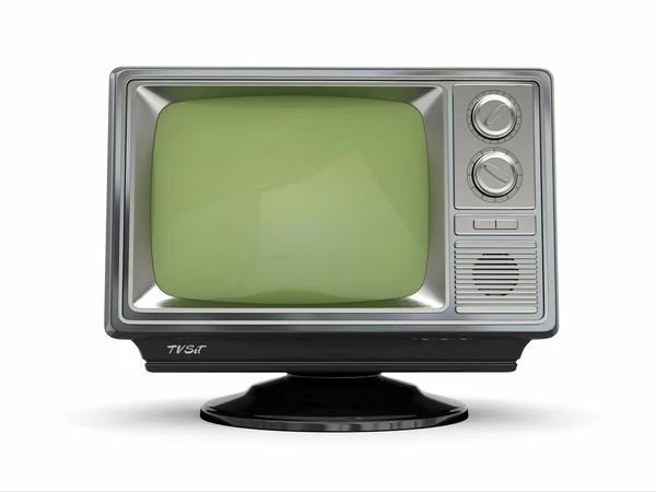 Vintage retrô tv — Fotografia de Stock
