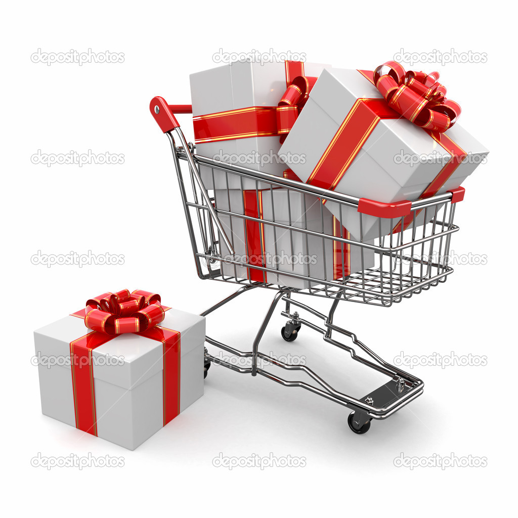 Gift in shopping cart