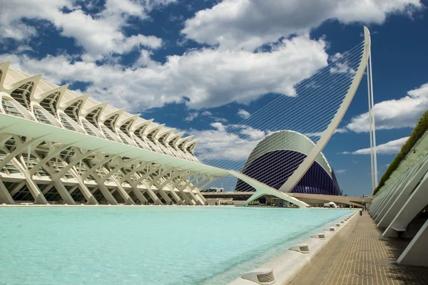 The city of arts and aciences In Valencia, Spain — Stock Photo, Image