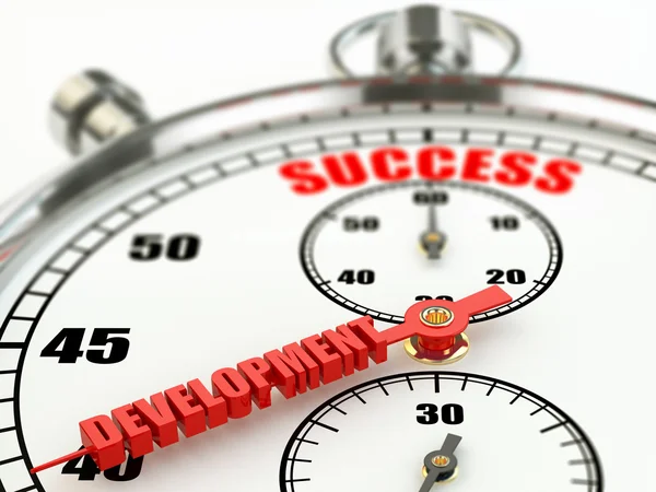 Success and development concept. Stopwatch. — Stock Photo, Image