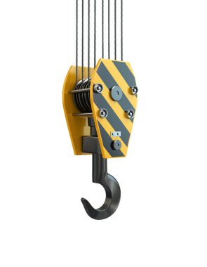 Vinç kanca. 3D