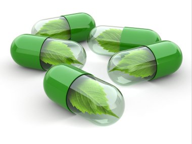 doğal vitamin hapı. Alternatif Tıp.