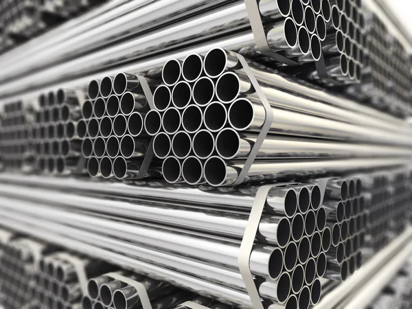 Metal pipes. — Stock Photo, Image
