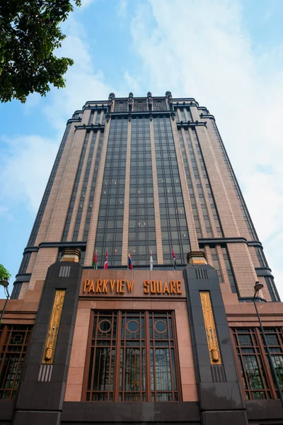 Parkview Square is often referred to as Gotham building — Stock Photo, Image