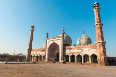 JAMA masjid Camisi, eski dehli, Hindistan