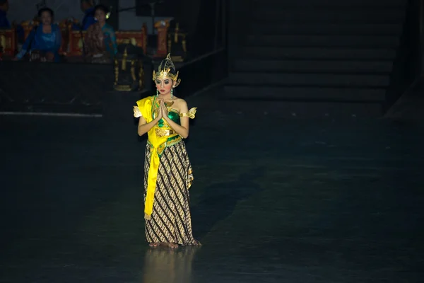 Ramayana Ballet a Prambanan, Indonesia — Foto Stock